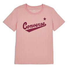 Converse Majice roza XL Scripted Wordmark Tee