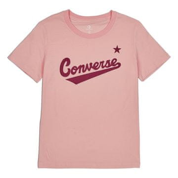 Converse Majice roza Scripted Wordmark Tee