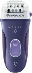 Rowenta Wet&Dry Skin Respect baterijski depilator, 5 nastavkov