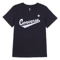 Converse Majice črna XL Scripted Wordmark Tee