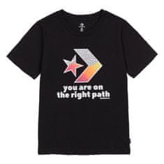 Converse Majice črna L Traibazer Graphic Tee