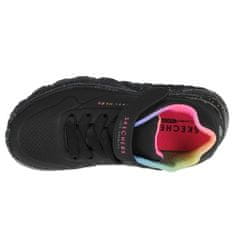 Skechers Čevlji črna 37 EU Uno Lite Rainbow Specks