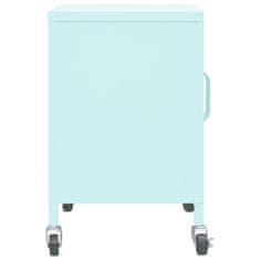 Vidaxl Omara za shranjevanje mint zelena 60x35x49 cm jeklo