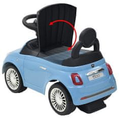 Vidaxl Otroški avtomobil Fiat 500 modre barve