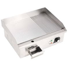 Vidaxl Električna plošča iz nerjavečega jekla 3000 W 54x41x24 cm