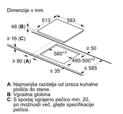 Bosch PKE645FP2E električna kuhalna plošča