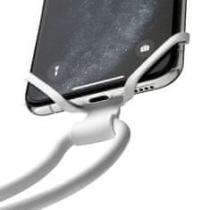 Vonmählen Infinity univerzalni pas za telefon, združljiv z vsemi telefoni, silikonski, bel