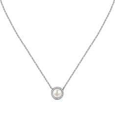 Morellato Elegantna srebrna ogrlica z biserom Gioia SAER49