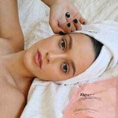 Nega Cosmetics Brisačka za lase, ki ščiti mokre lase pred poškodbami iz 100% bombaža, izredno vpojna in nežna, Negabrisacka