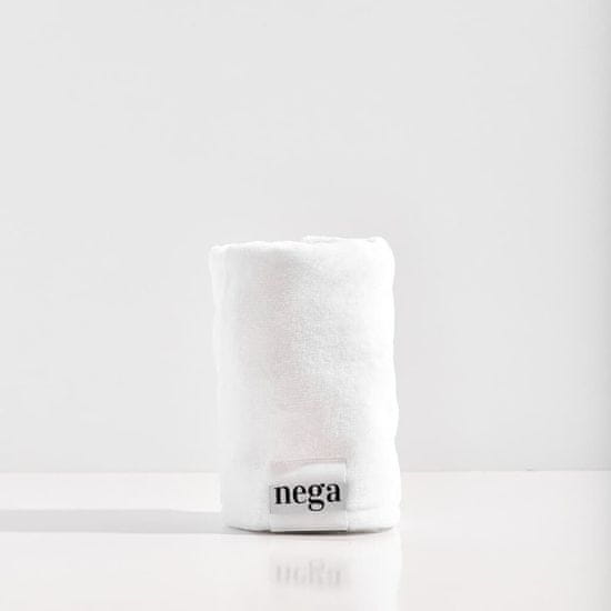 Nega Cosmetics Brisačka za lase, ki ščiti mokre lase pred poškodbami iz 100% bombaža, izredno vpojna in nežna, Negabrisacka