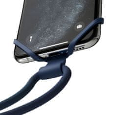Vonmählen Infinity univerzalni pas za telefon, združljiv z vsemi telefoni, silikonski, moder