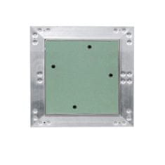 Wiltec Alu klik revizijska vratca za mavčne plošče 60x60cm