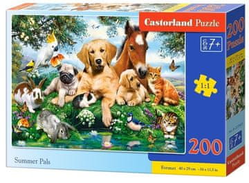 Castorland Puzzle Summer Friends 200 kosov
