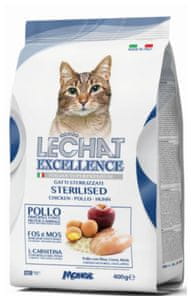 Lechat Excellence Sterilised briketi za sterilizirane mačke, s piščancem, 1,5 kg