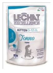 LECHAT EXCELLENCE Kitten mokra hrana za mačje mladiče, s tuno, 24 x 100 g