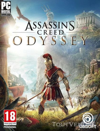 Ubisoft Assassin's Creed Odyssey igra, koda v škatli (PC)