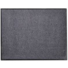 Vidaxl PVC Predpražnik Sive Barve 90 x 120 cm