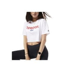 Reebok Majice bela S Linear Logo Crop Tee