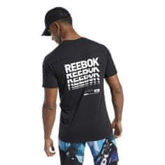 Reebok Majice črna L Speedwick Grphc