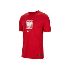 Nike Majice rdeča L JR Polska Crest