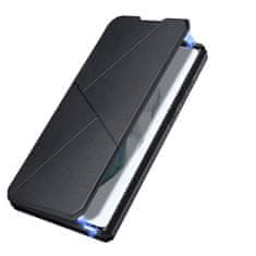 Dux Ducis Skin X knjižni usnjeni ovitek za Samsung Galaxy S22 Ultra, črna