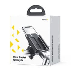 MG Metal Bracket držalo za mobilni telefon za kolo, črna