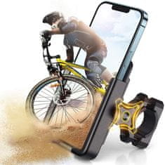 MG Metal Bracket držalo za mobilni telefon za kolo, črna