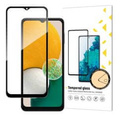 MG Full Glue Super Tough zaščitno steklo za Samsung Galaxy A13 / A23 / M13, črna