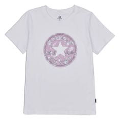 Converse Majice bela L Fall Floral Patch Grapphic Tee