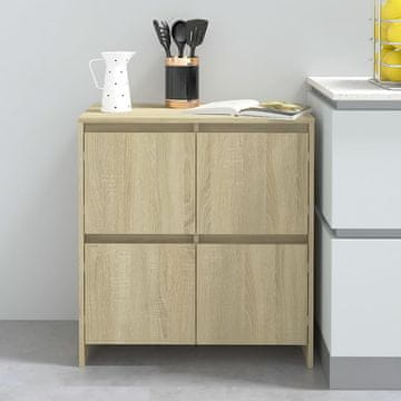 Vidaxl vidaXL Omarica, hrast sonoma, 70x41x75 cm, material na osnovi lesa