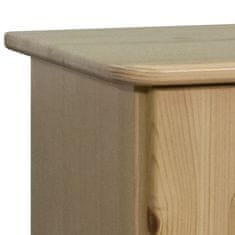 Vidaxl TV omarica 115x29x40 cm trdna borovina