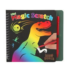 Dino World Dino svetovni zapiski, Z mavrično podlago, vključno s strgalom