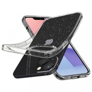 Liquid Crystal Glitter ovitek  iPhone 13 6.1