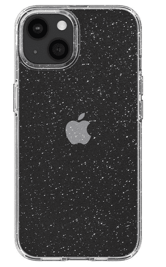 Spigen Liquid Crystal Glitter ovitek za iPhone 13 6.1, prozoren z bleščicami