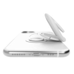 Vonmählen Backflip Signature univerzalno magnetno držalo / stojalo za telefon, silikon + aluminij, srebrno