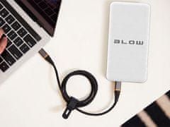 Blow PB20C powerbank, 20.000mAh, Polymer baterija, Indikator napolnjenosti, bela