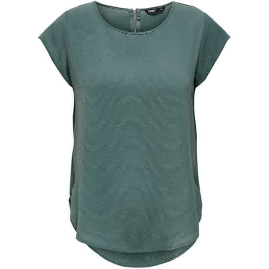 ONLY Ženska bluza ONLVIC Regular Fit 15142784 Balsam Green