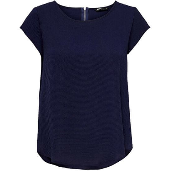 ONLY Ženska bluza ONLVIC Regular Fit 15142784 Evening Blue