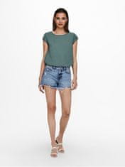 ONLY Ženska bluza ONLVIC Regular Fit 15142784 Balsam Green (Velikost 38)