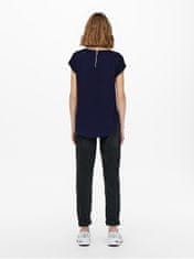 ONLY Ženska bluza ONLVIC Regular Fit 15142784 Evening Blue (Velikost 42)