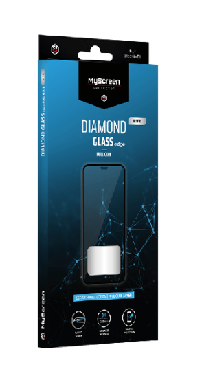 MyScreen Protector Diamond Lite zaščitno steklo za Samsung Galaxy Xcover 5 G525, Edge Full Glue