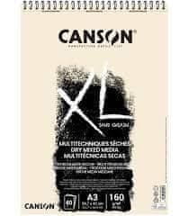 Rayher.	 Skicirka spirala XL Sand Grain A3 160 g naravni toni, 40 listna
