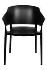 KINGHOME BIG BACK črn stol