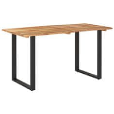 Vidaxl Jedilna miza 140x70x76 cm trden akacijev les