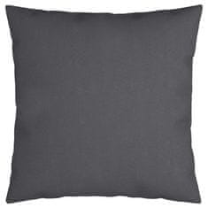 Vidaxl Okrasne blazine 4 kosi antracitne 60x60 cm blago