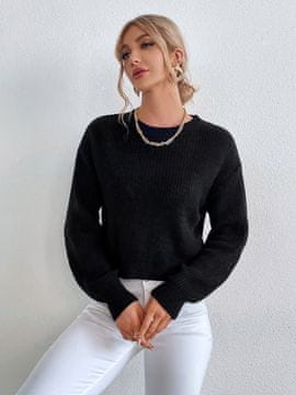 Wayfarer ženska bluza z izrezom na hrbtu Mistle črna