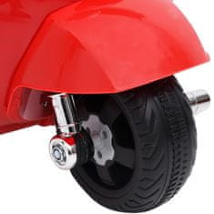 Vidaxl Otroški električni motor Vespa GTS300 rdeče barve