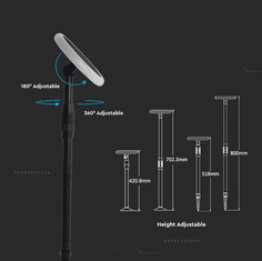 V-TAC VT-943 LED VRTNA SOLARNA SVETILKA