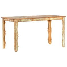 Vidaxl Jedilna miza 140x70x76 cm trden predelan les
