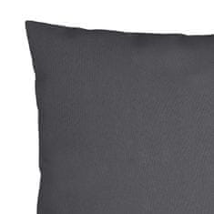 Vidaxl Okrasne blazine 4 kosi antracitne 60x60 cm blago